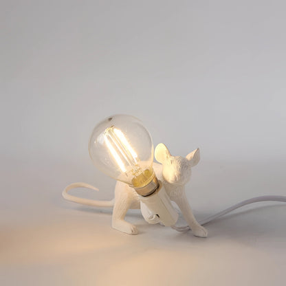 Nilla – Lampe Mini-Souris Créative en Résine Style Nordique