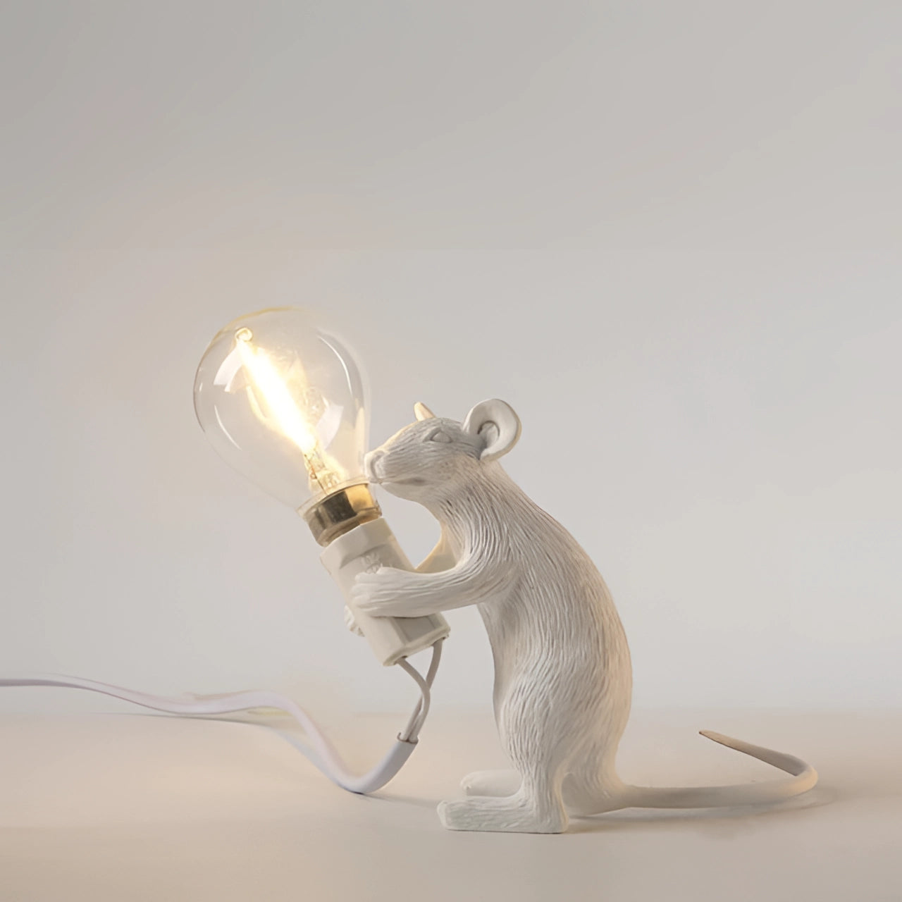 Nilla – Lampe Mini-Souris Créative en Résine Style Nordique