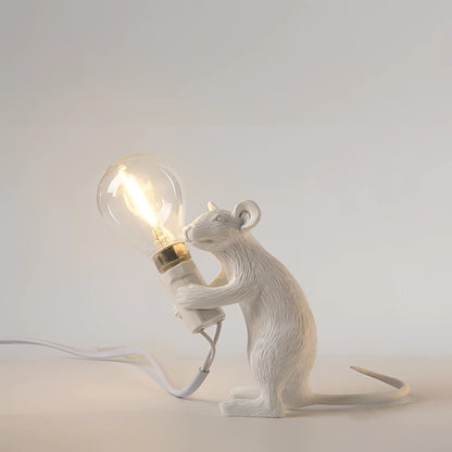 Nilla – Lampe Mini-Souris Créative en Résine Style Nordique
