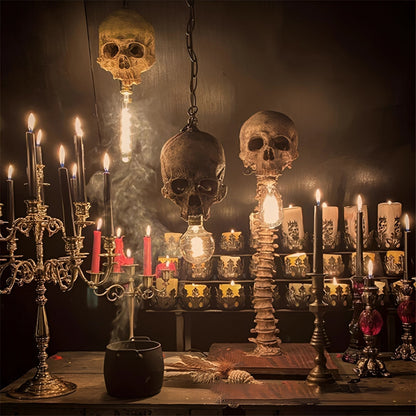 Gravok – Lampe de table crâne effrayant pour Halloween