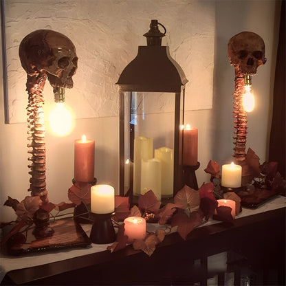 Gravok – Lampe de table crâne effrayant pour Halloween