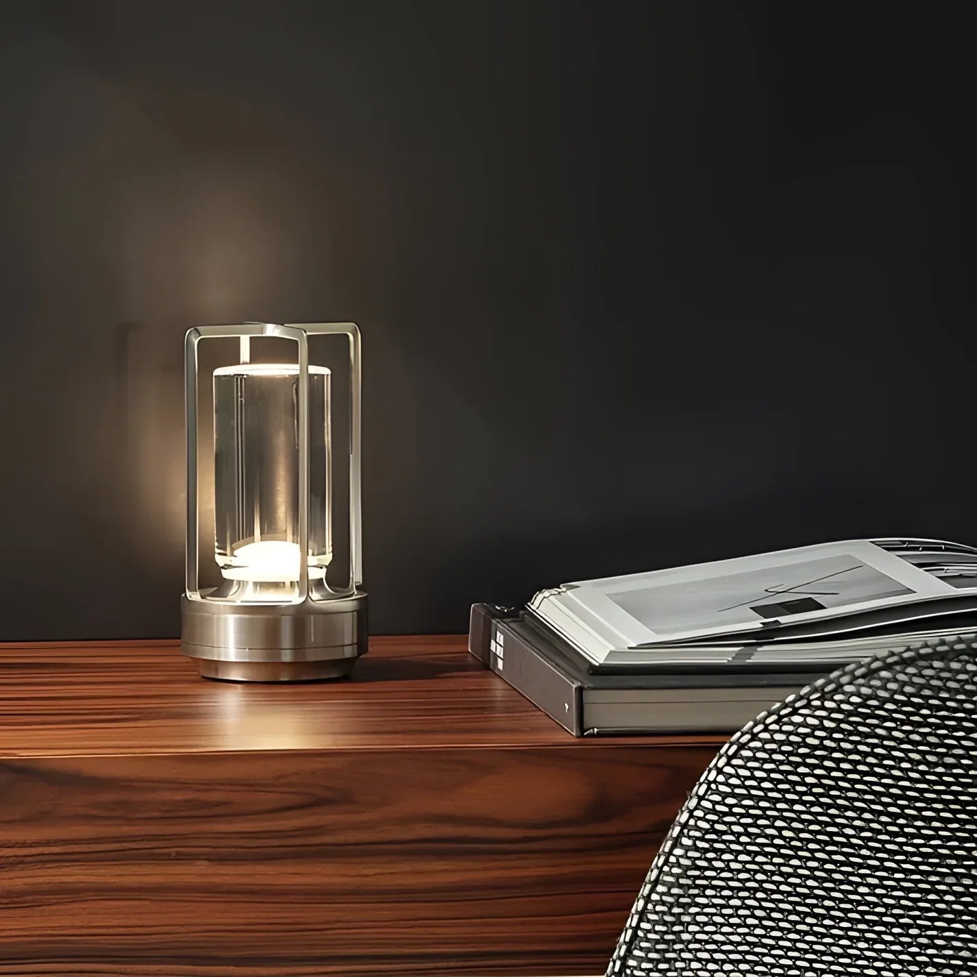 Solira – Lampe de table tactile moderne avec chargement USB
