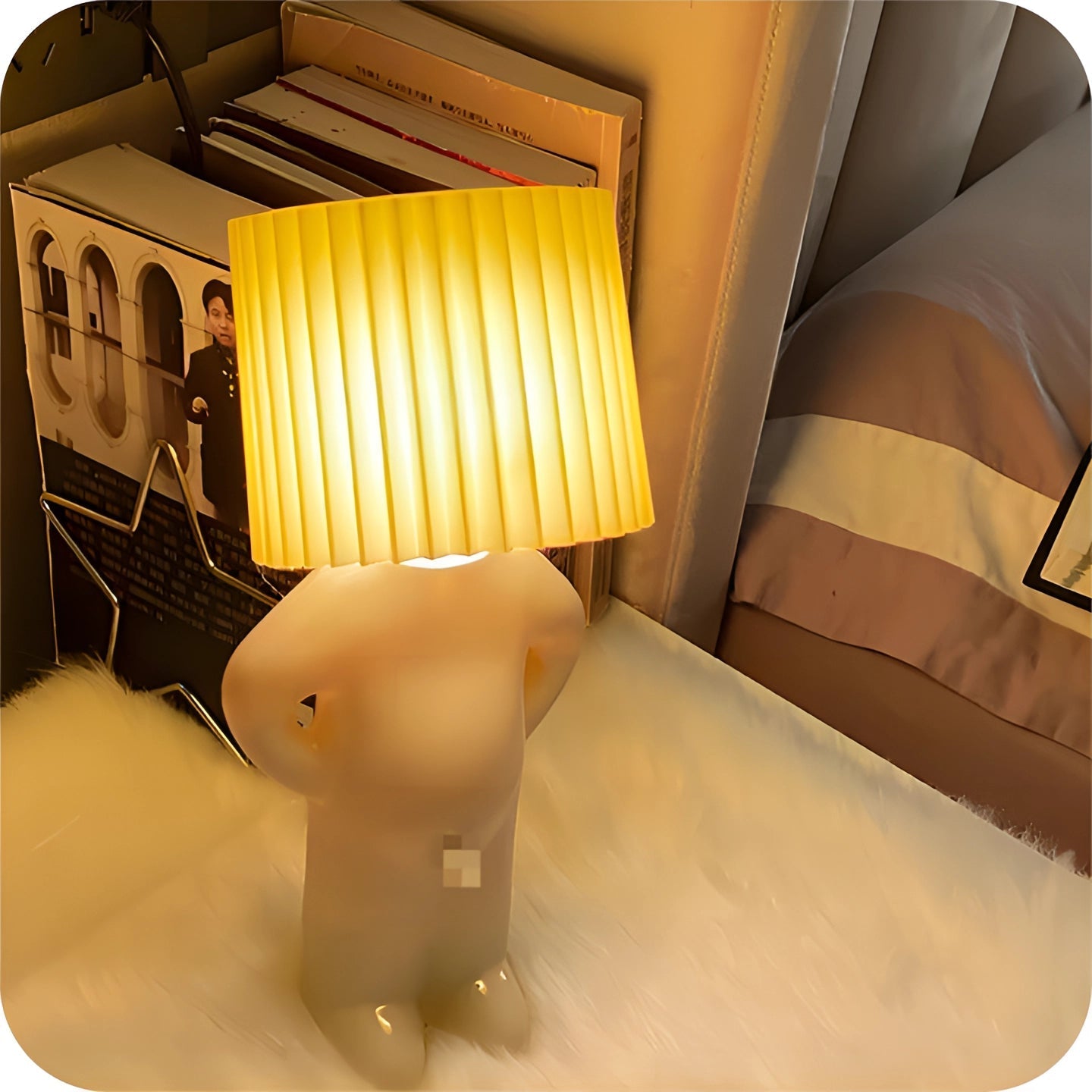 Hugo – Lampe de table originale en forme humaine