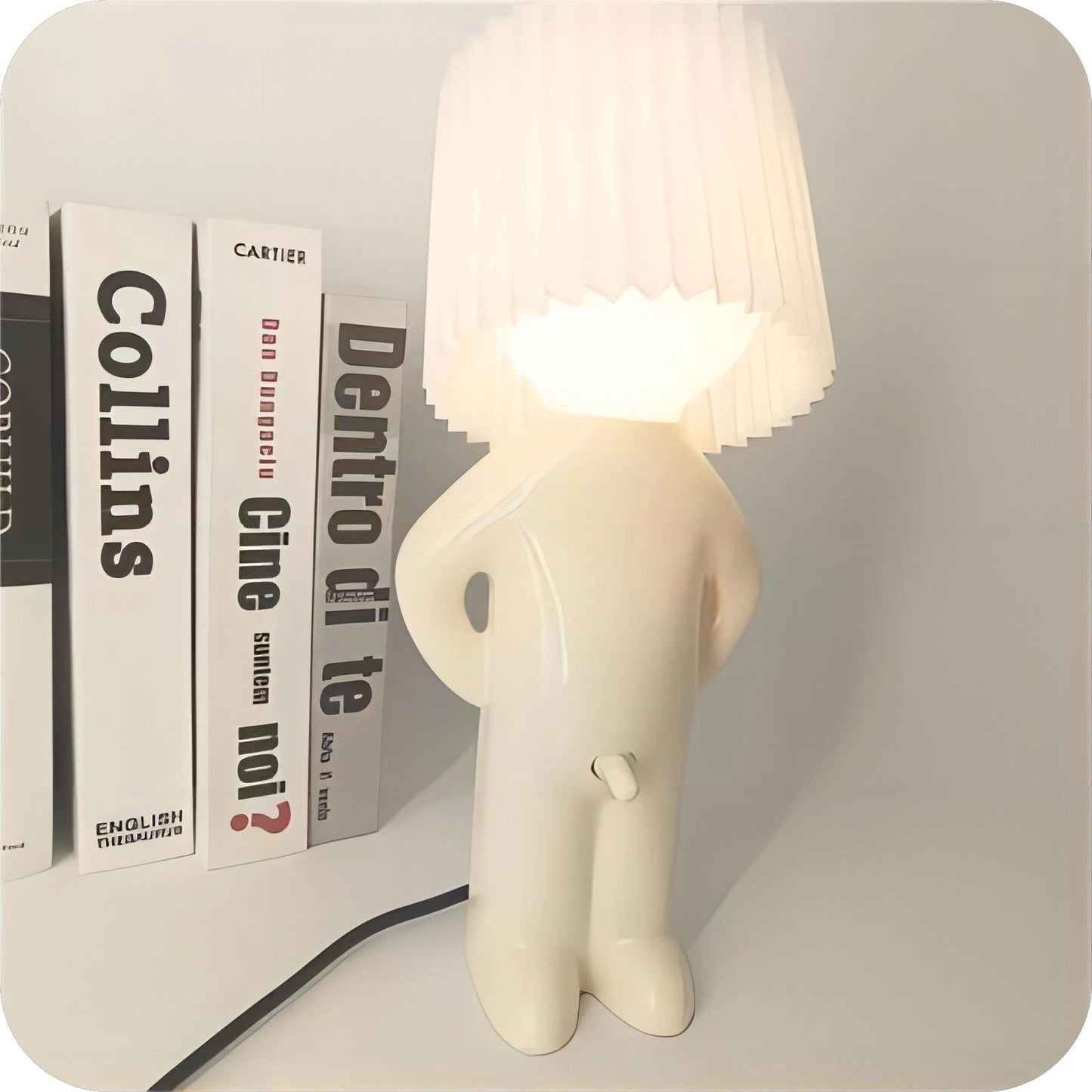 Hugo – Lampe de table originale en forme humaine