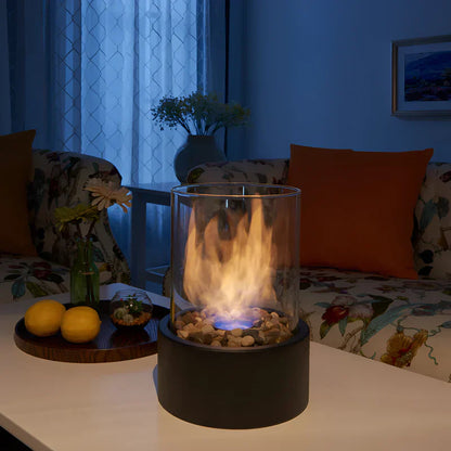 Nero – Lampe à feu en verre portable