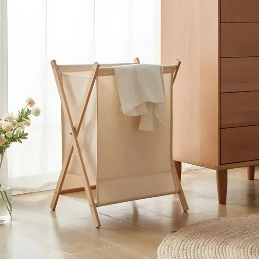 Devas – Panier à linge scandinave en bambou