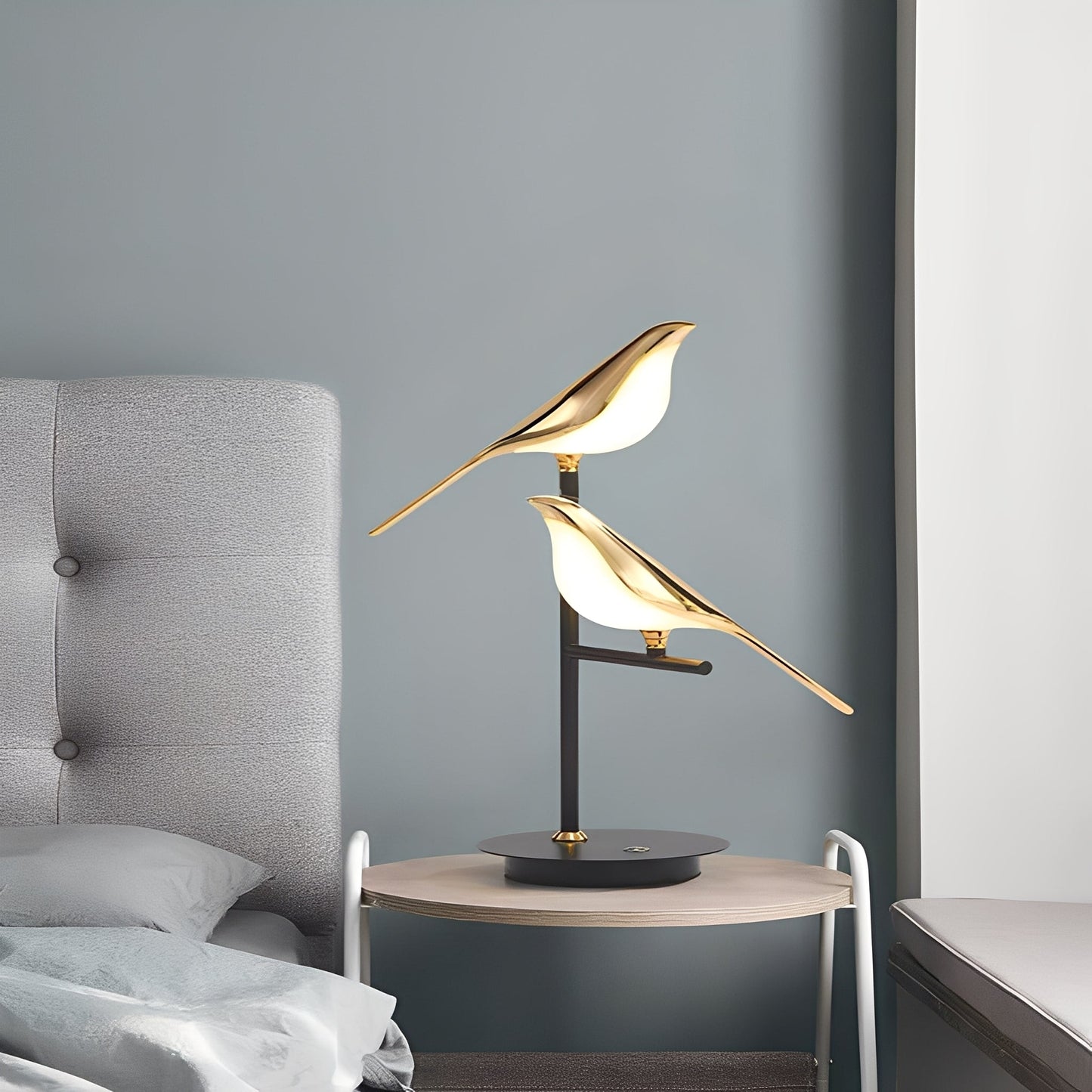 Magda – Magpie Série Lampe de Table LED Nordique