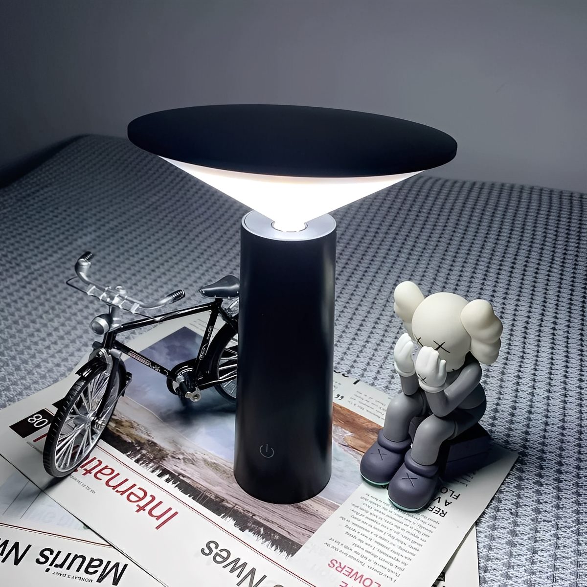Nora – Lampe de table LED rotative