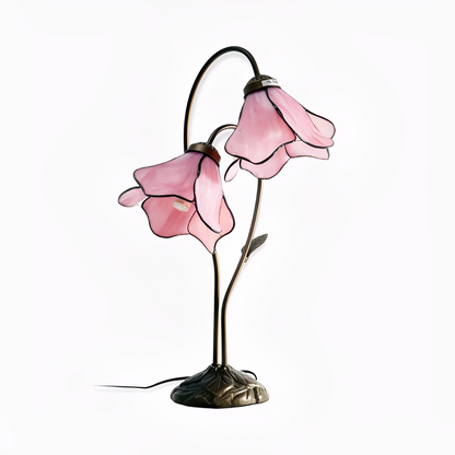 Mikayla – Lampe de Table Lotus à Double Tête