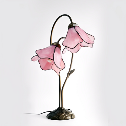 Mikayla – Lampe de Table Lotus à Double Tête