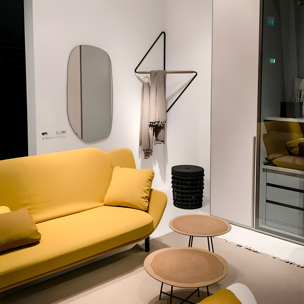 Mika – Portant d'angle au design minimaliste