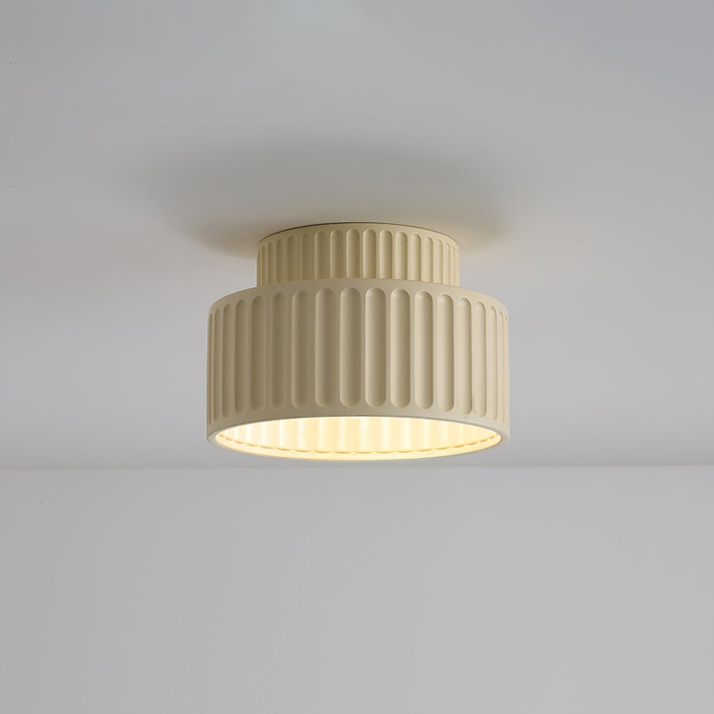 Coralie – Plafonnier LED Style Crème