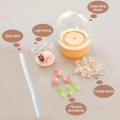 TulipeÉclairée - Lampe de Bureau Tulipe