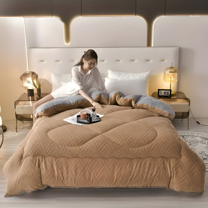 FluffLux – Couette en polaire lavable en machine