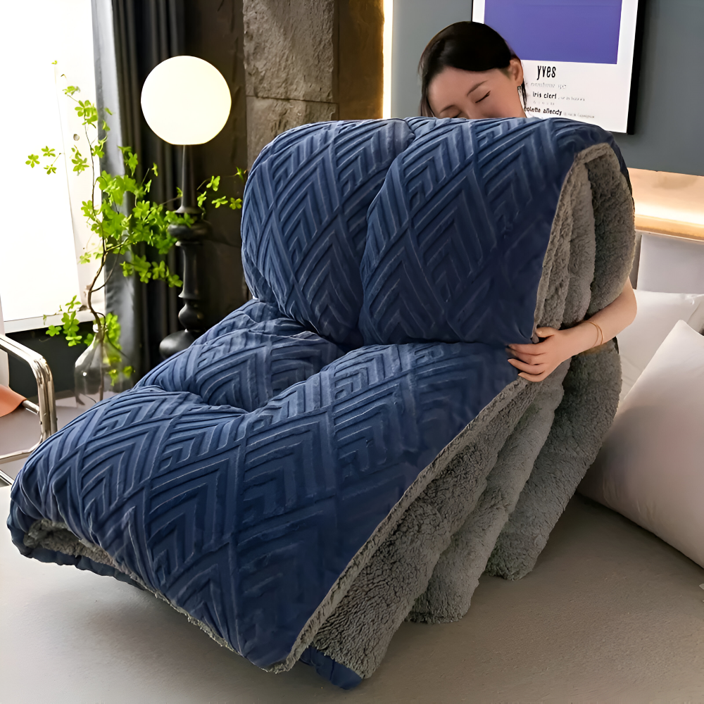 FluffLux – Couette en polaire lavable en machine