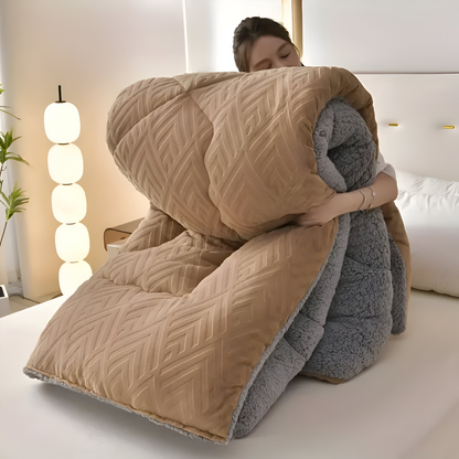 FluffLux – Couette en polaire lavable en machine