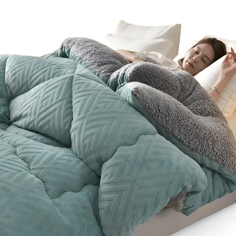 FluffLux – Couette en polaire lavable en machine