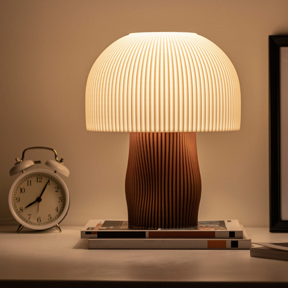 Lampe de table champignon moderne