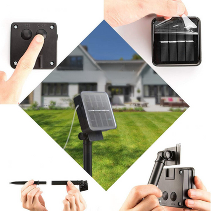 SoleilMarrakech – Guirlande solaire LED orientale