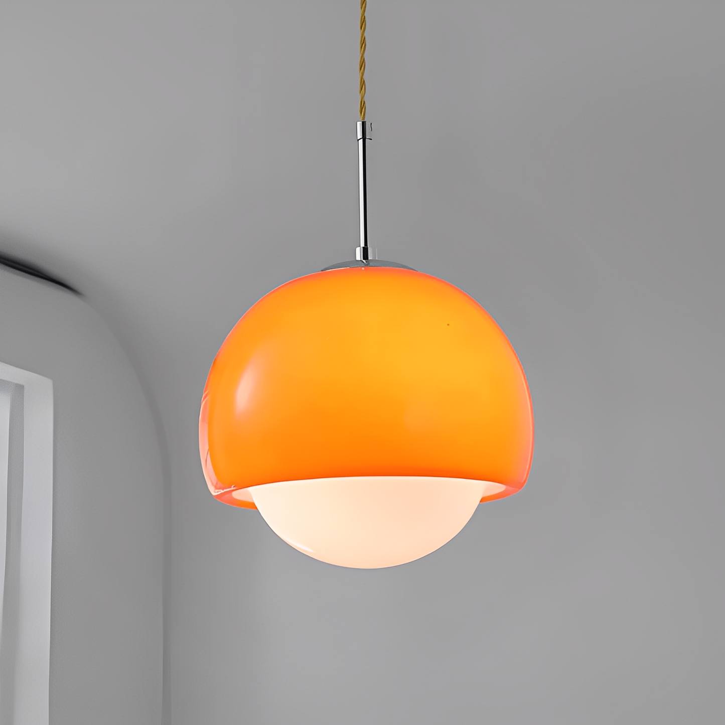 Nerisa – Luminaire suspendu vintage en verre