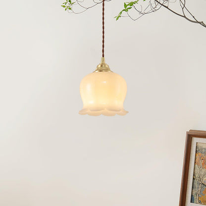 Odette – Lampe suspendue rétro française design muguet