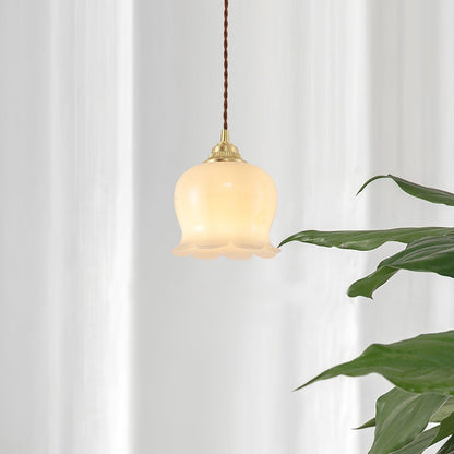 Odette – Lampe suspendue rétro française design muguet