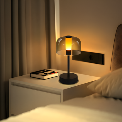 Riza – Lampe de chevet LED sensible au toucher polyvalente