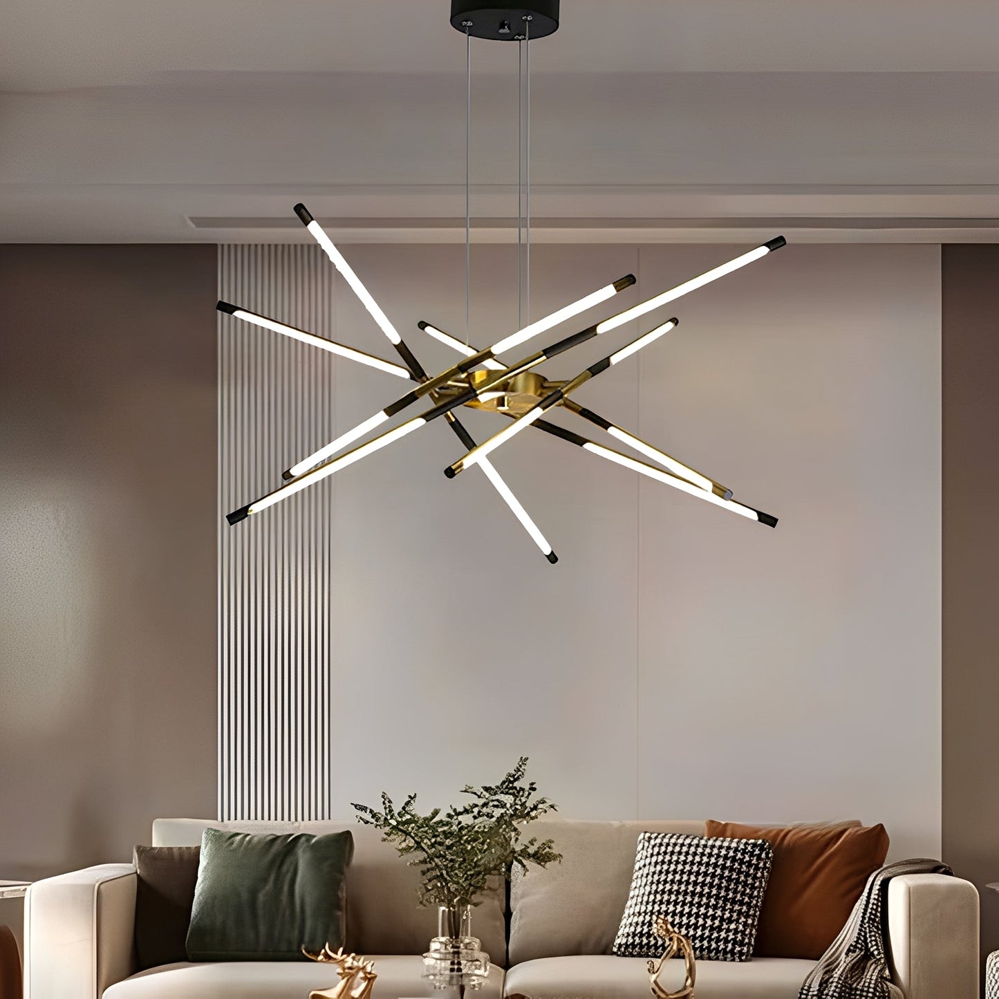 Einar – Lustre nordique en fer