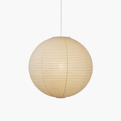 Naoko – Lustre LED Rond en Papier Xuan