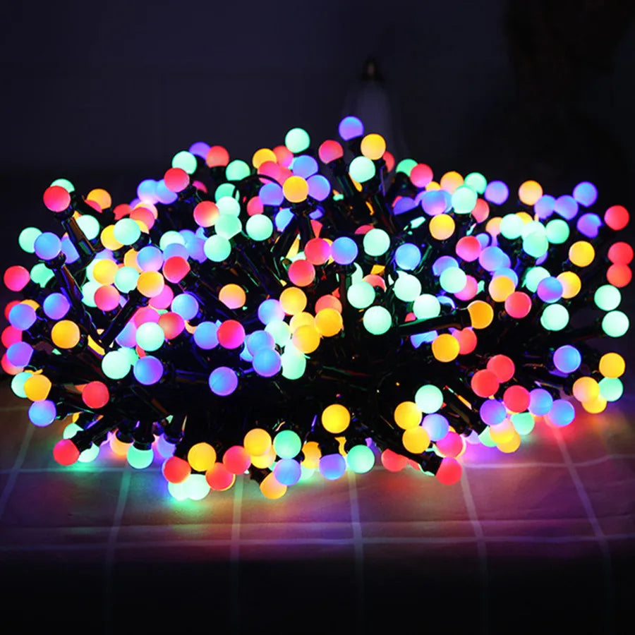 Guirlande Lumineuse en Boules Imperméables