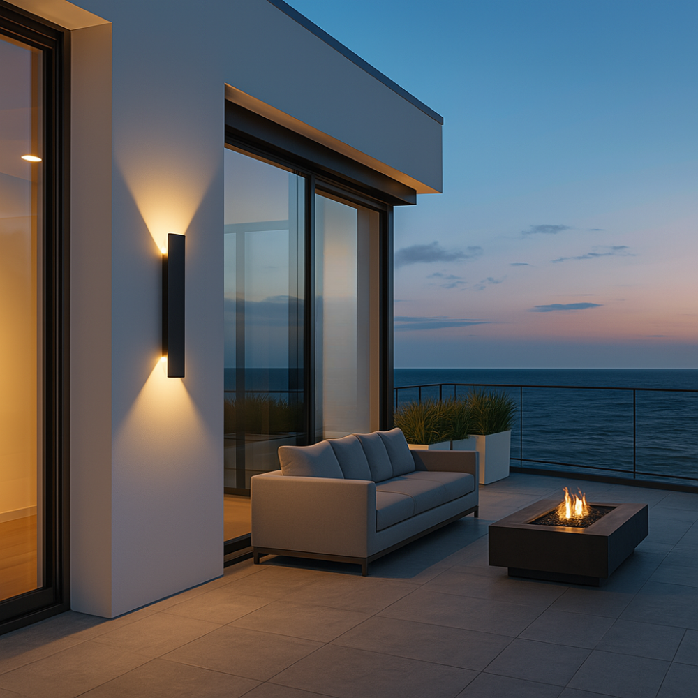 Sorai – Lampe murale en aluminium LED étanche