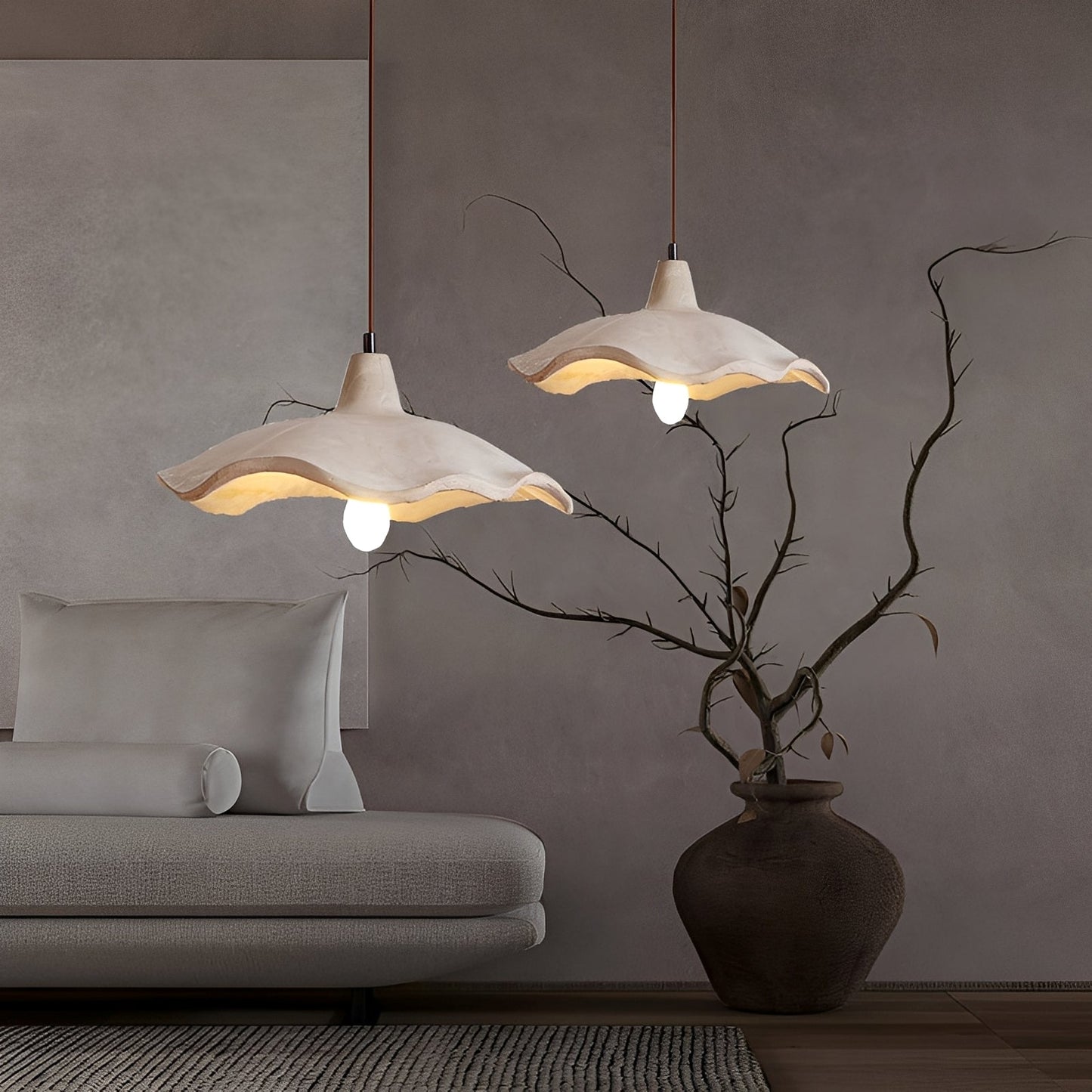 Hikari – Lampe Suspendue Rétro Japonaise