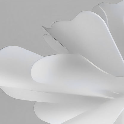 Blanc – Suspension en forme de fleur