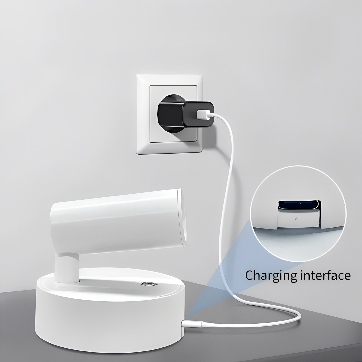 Mori – Lampe Murale Nordique Rechargeable