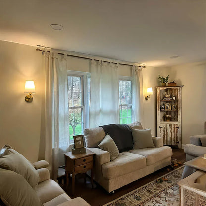 TissuLumière – Applique LED sans fil en tissu