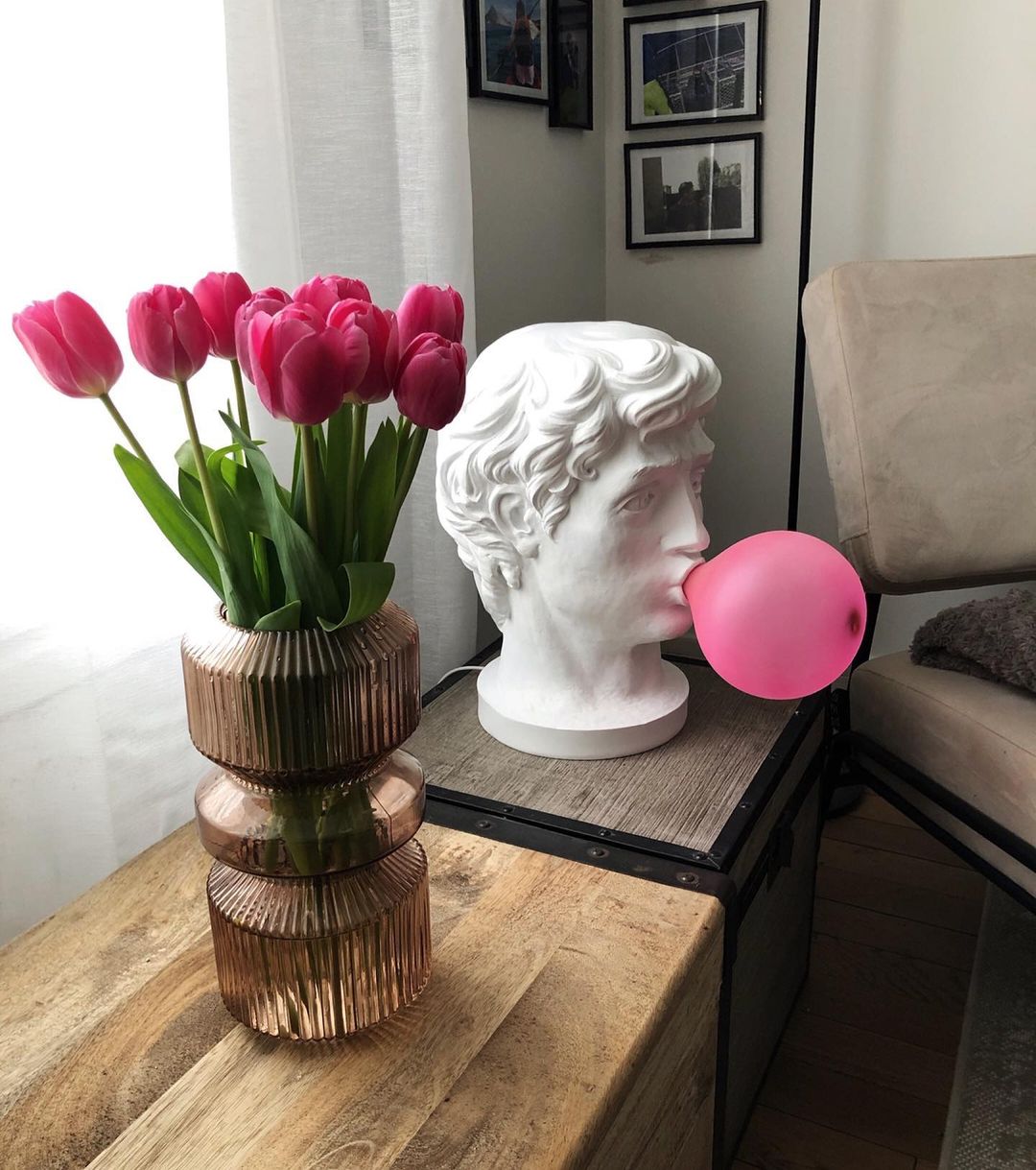 Yara – Lampe de Table Nordique