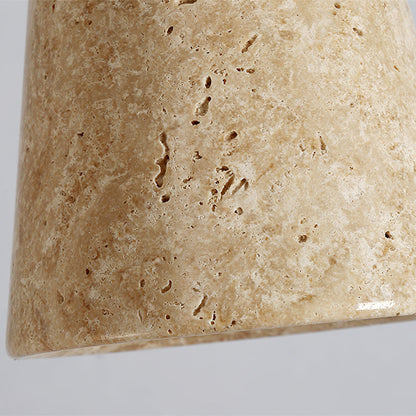 Kaori – Suspension en travertin