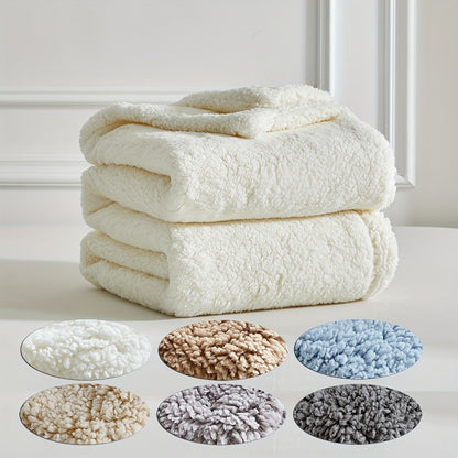 NuageChaud – Couverture sherpa douce & réversible