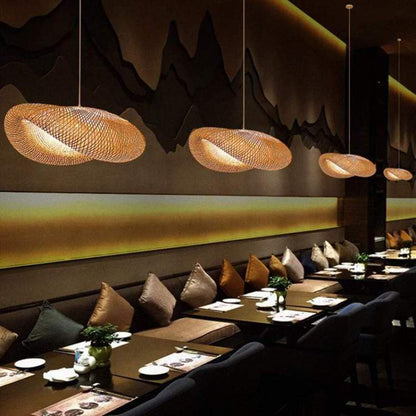 Satori – Lampe de plafond en bambou