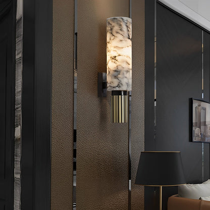 Valeria – Applique murale avec aspect marbre pour accents luxueux