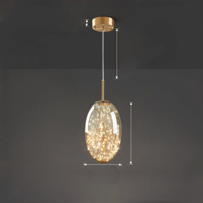 Nerea – Lustre en Verre Moderne