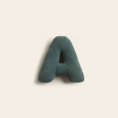 Lexa – Coussin moelleux en forme de lettre en peluche
