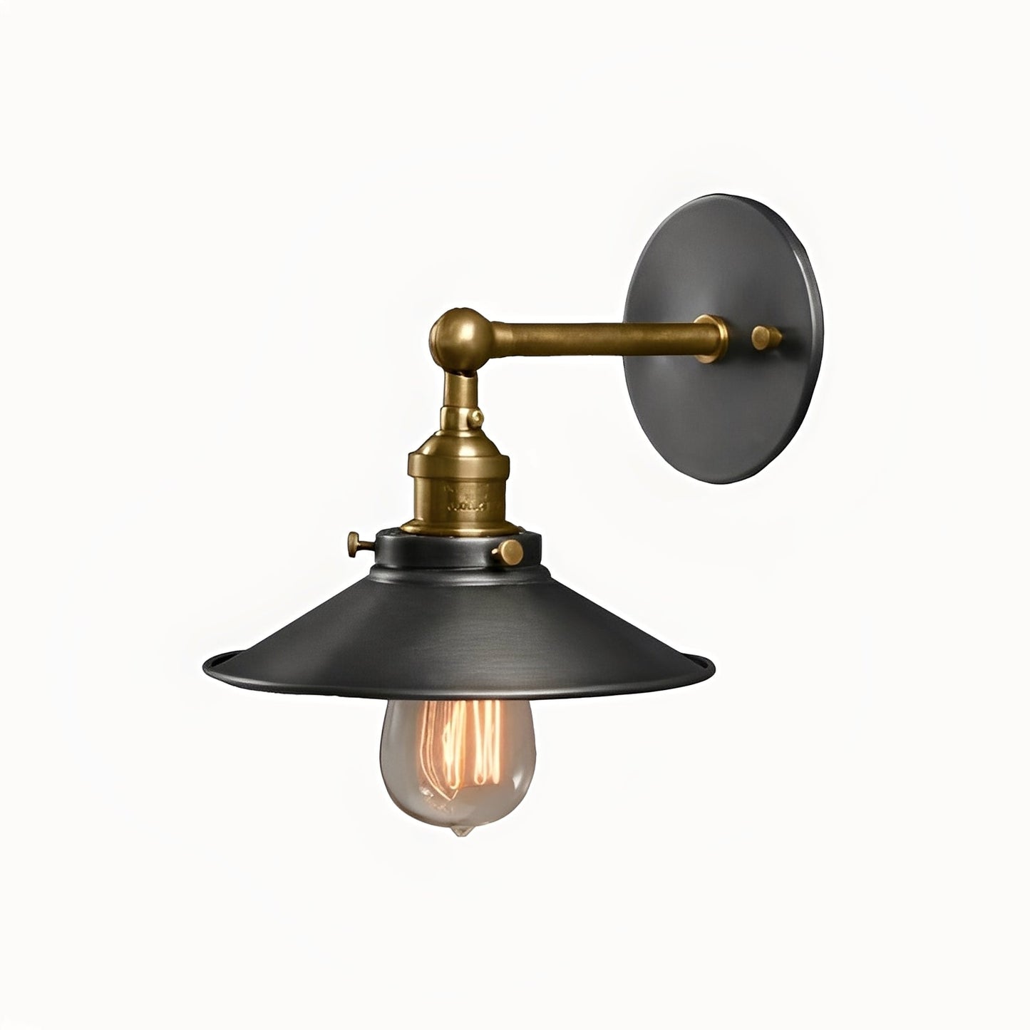 Rafael – Applique Murale Rétro en Fer Forgé