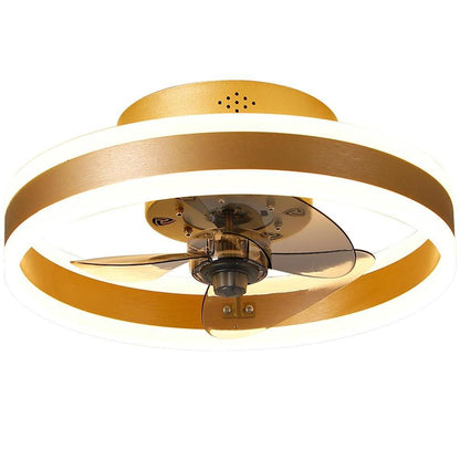 Elian – Moderne Ventilateur de Plafond-Lampe