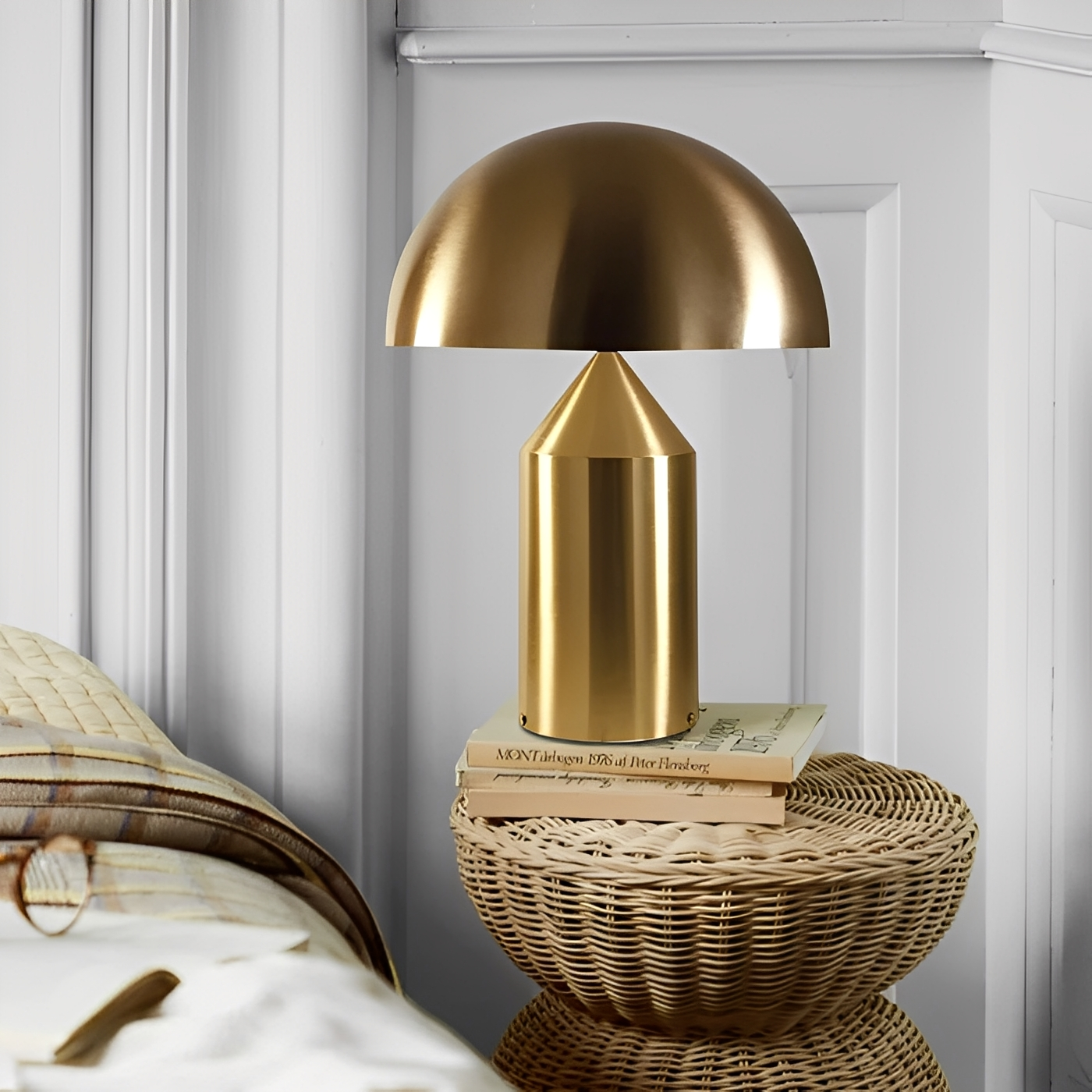 Celina – Lampe de Table Champignon de Luxe