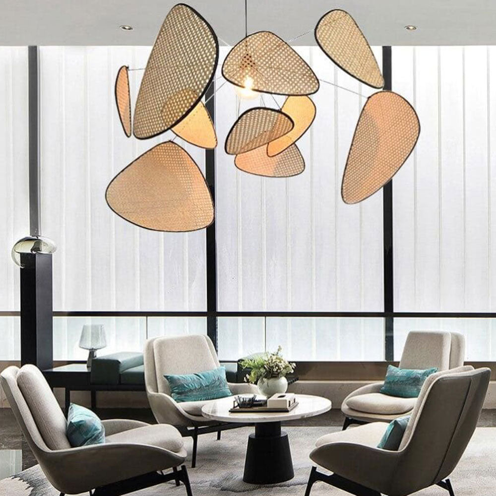 Ranya – Suspension en rotin moderne