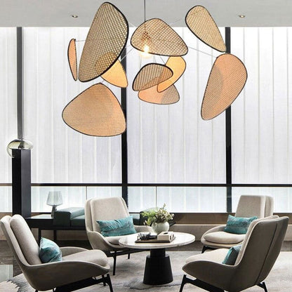 Ranya – Suspension en rotin moderne