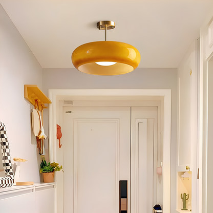 Hinami – Plafonnier Vintage en Verre-Pain