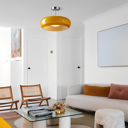 Hinami – Plafonnier Vintage en Verre-Pain