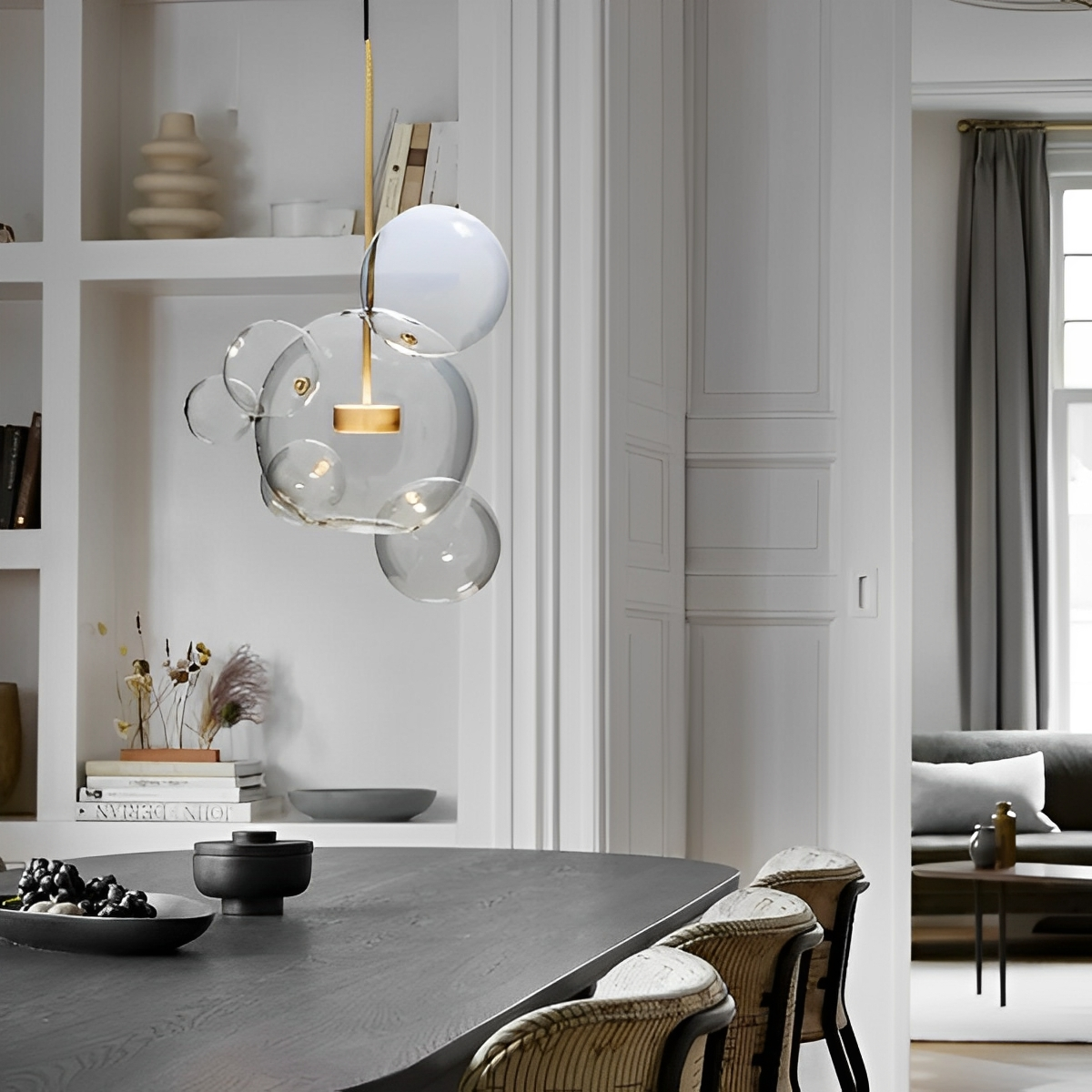 Bollea – Suspension au design sphérique pour espaces de vie modernes